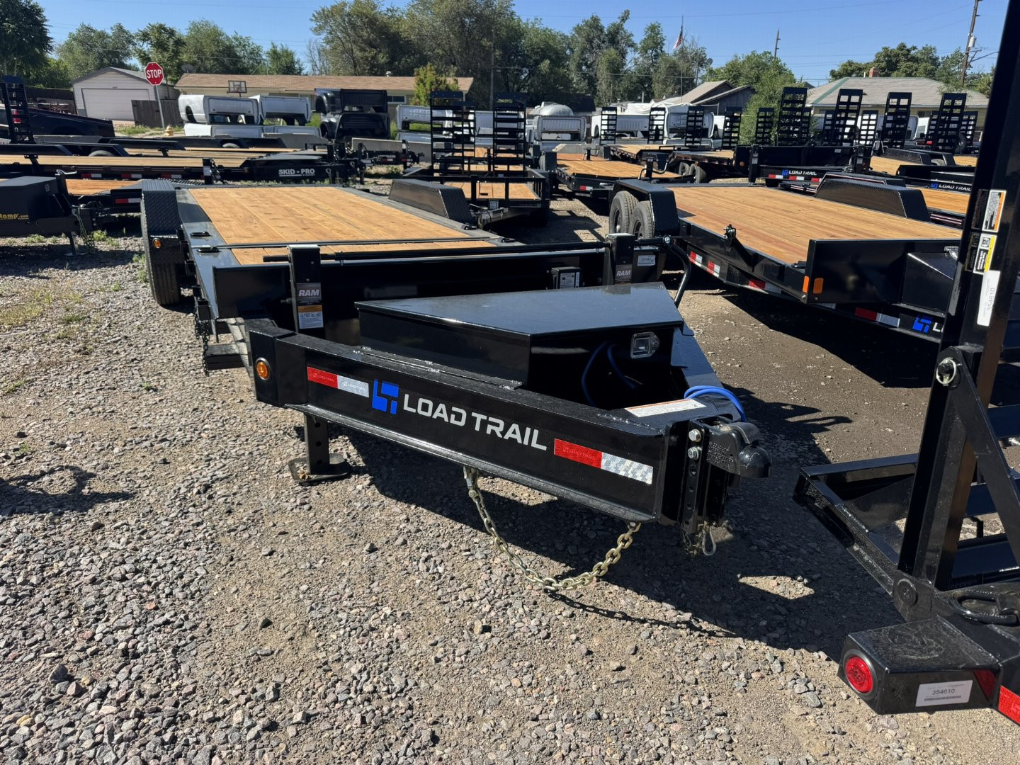 New 2025 Load Trail 7-HD22 Tilting Equipment Hauler 10K Axles