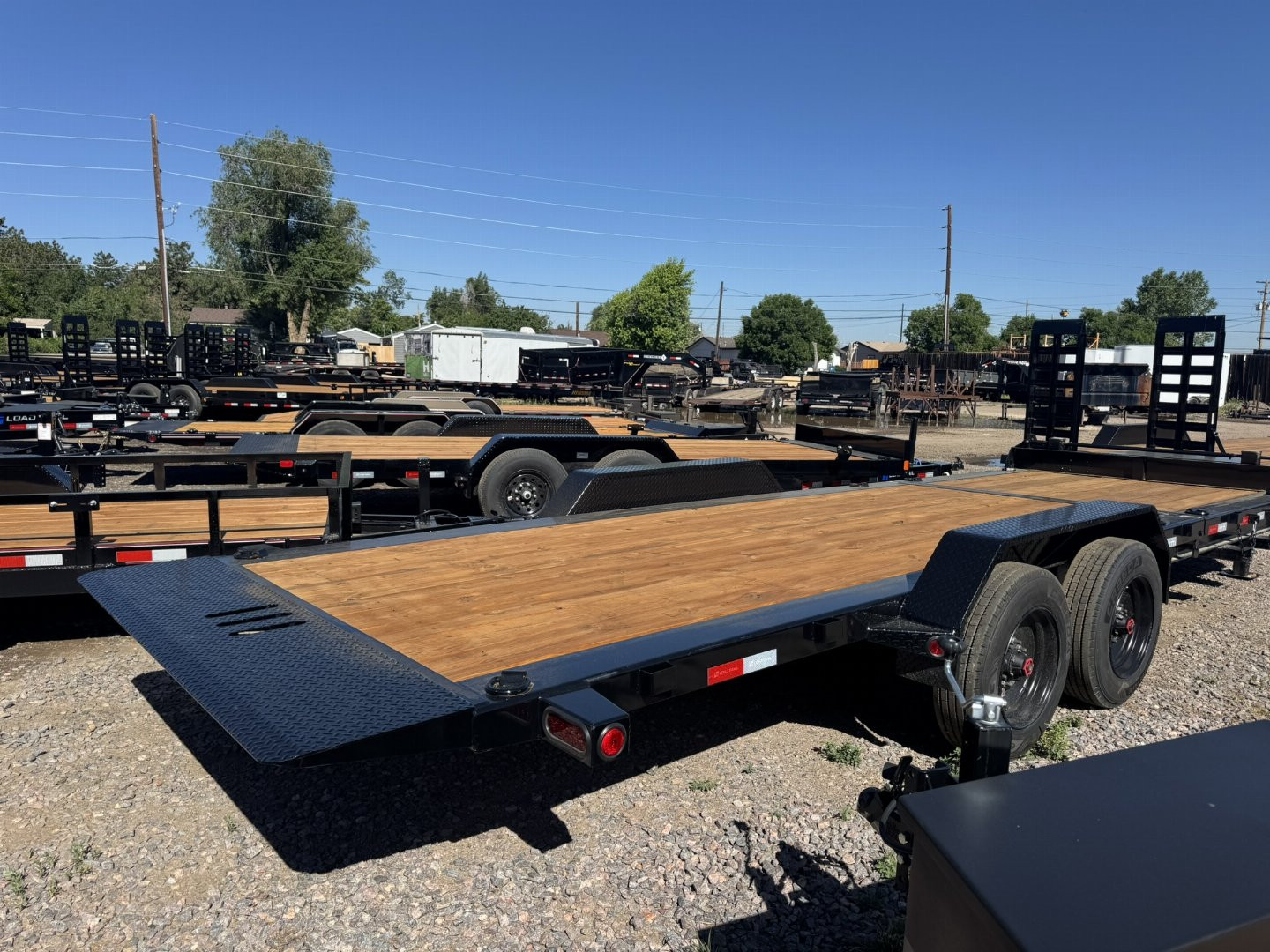 New 2025 Load Trail 7-HD22 Tilting Equipment Hauler 10K Axles