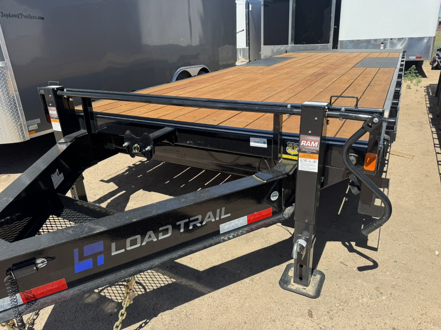 New 2025 Load Trail 8.5-24 Tilt Deck Deckover Equipment Hauler 14K GVWR