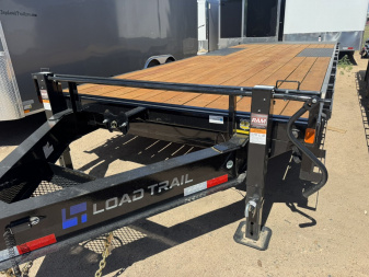 New 2025 Load Trail 8.5-24 Tilt Deck Deckover Equipment Hauler 14K GVWR