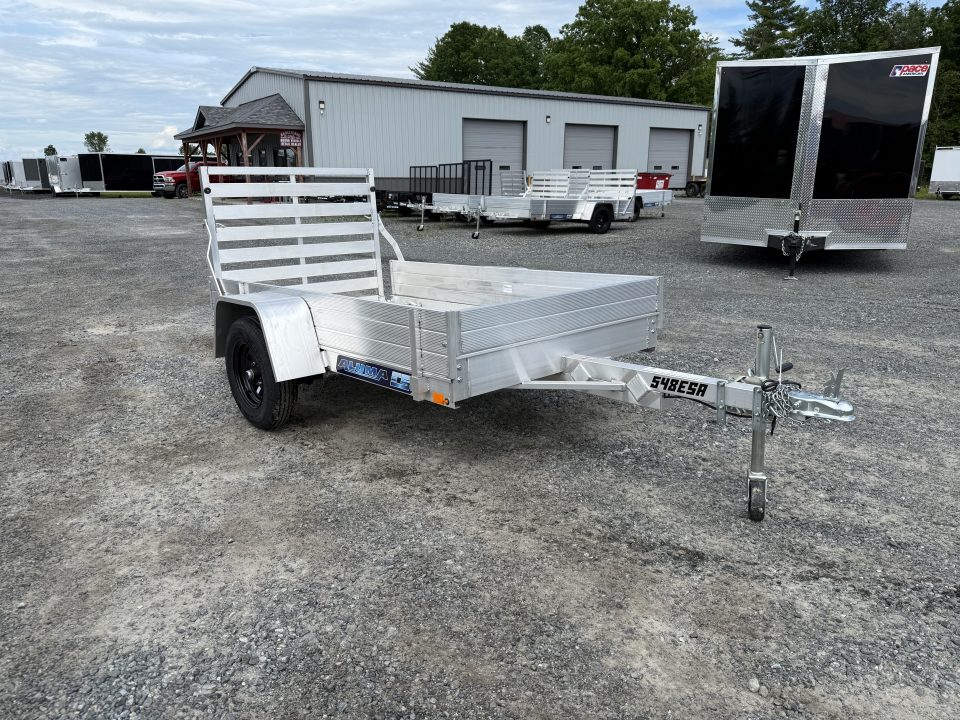 New 2026 Aluma 548ESA-S Utility Trailer