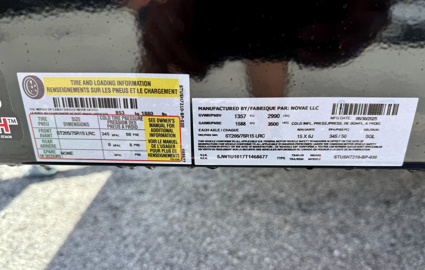 New 2026 Sure-Trac 6x10 Steel High Side 3K Utility Trailer