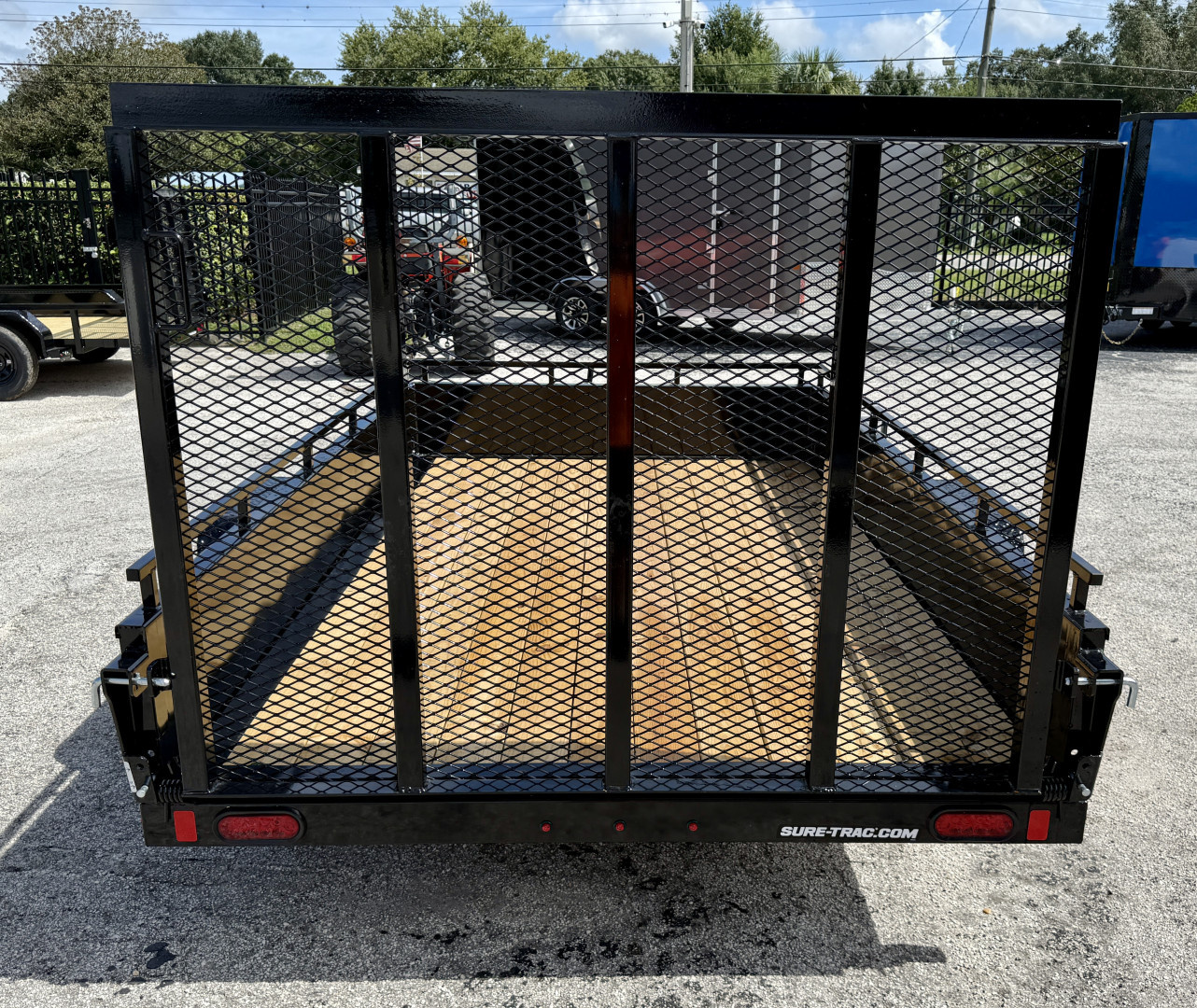 New 2026 Sure-Trac 6x10 Steel High Side 3K Utility Trailer