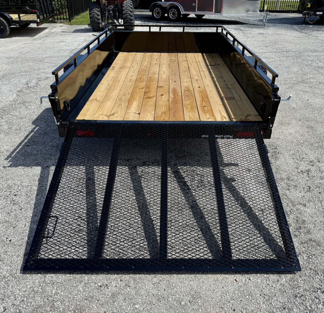 New 2026 Sure-Trac 6x10 Steel High Side 3K Utility Trailer