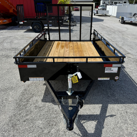 New 2026 Sure-Trac 6x10 Steel High Side 3K Utility Trailer