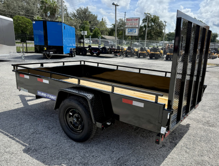 New 2026 Sure-Trac 6x10 Steel High Side 3K Utility Trailer