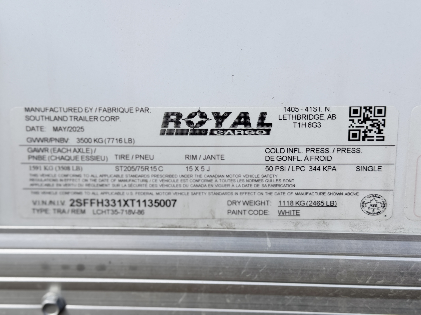New 2026 Southland Trailers 7-16-1.5V Enclosed