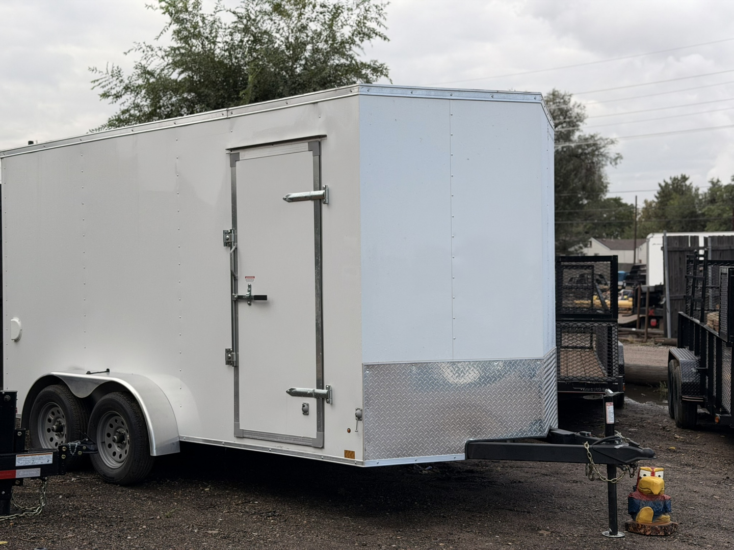 New 2025 Cross Trailers 7-14-1.5V Enclosed