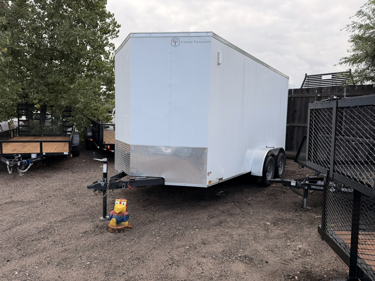 New 2025 Cross Trailers 7-14-1.5V Enclosed