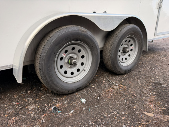 New 2025 Cross Trailers 7-14-1.5V Enclosed