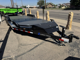 New 2025 Load Trail 7-20 Steel Floor Step Deck Car Hauler 7K GVWR
