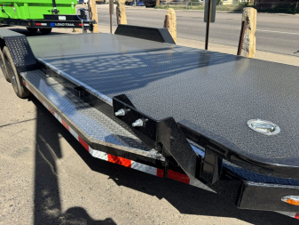 New 2025 Load Trail 7-20 Steel Floor Step Deck Car Hauler 7K GVWR