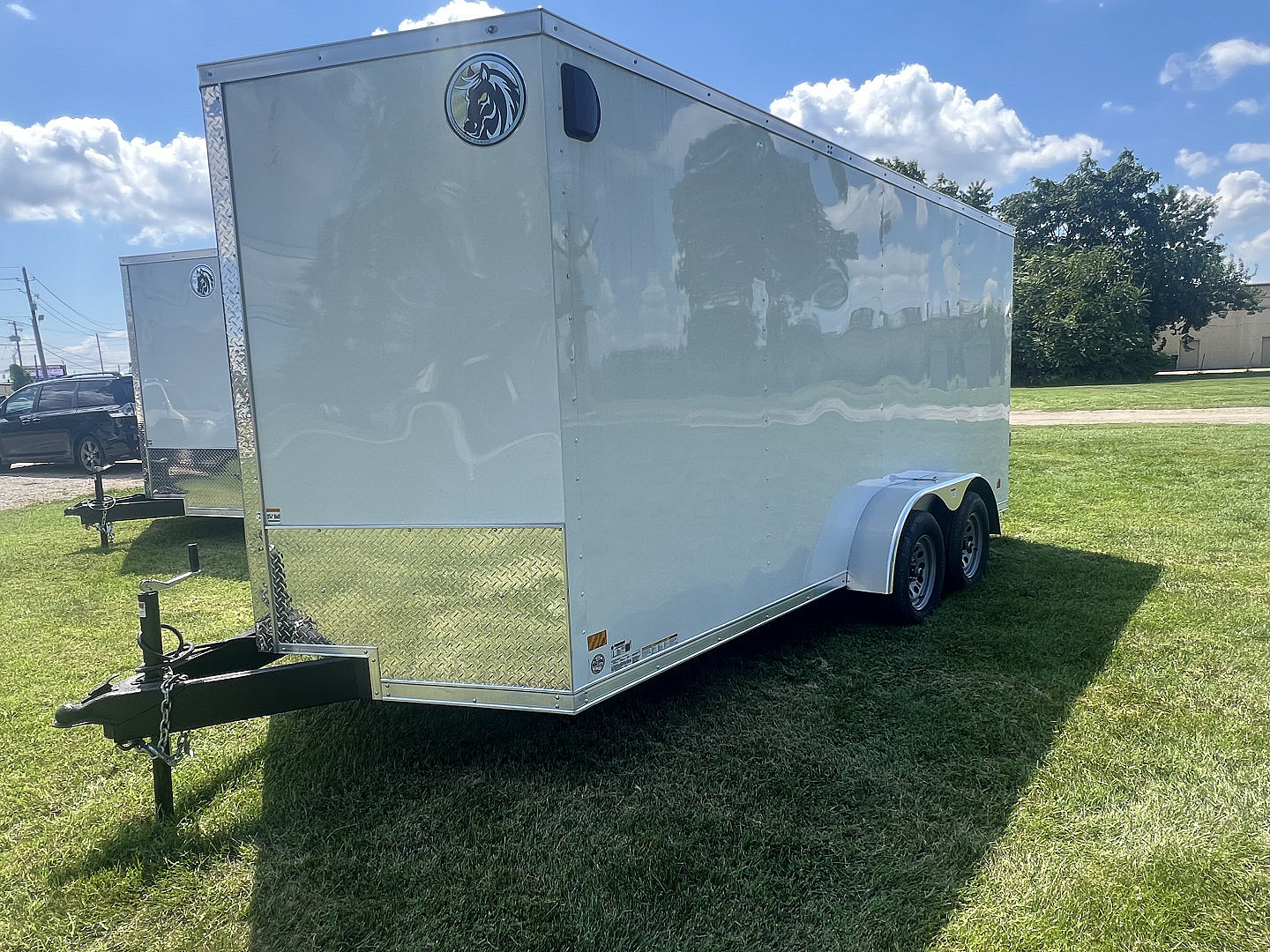 New 2025 Darkhorse Cargo 7x14 7K 2500 Series 6’6” Tall