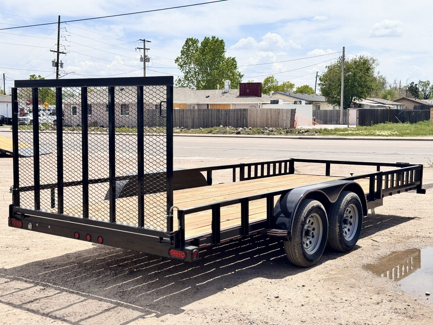 New 2025 Diamond T 7-18ATVRampGateUtilityTA Flatbed Trailer