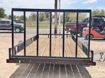 New 2025 Diamond T 7-18ATVRampGateUtilityTA Flatbed Trailer