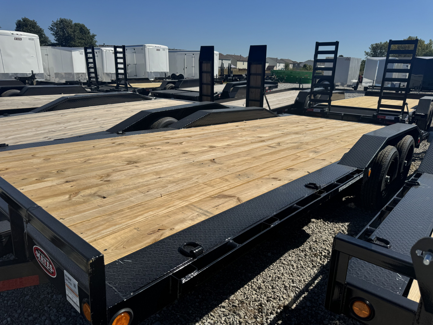 New 2026 PJ TRAILER CAR HAULER B5202 BUGGY HAULER 83X20 TA DOVETAIL W/ SLIDE IN RAMPS (GVW:9899) BLACK