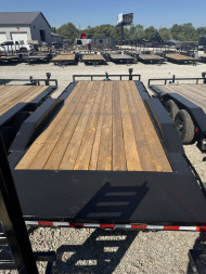 New 2026 PJ TRAILER CAR HAULER B5202 BUGGY HAULER 83X20 TA DOVETAIL W/ SLIDE IN RAMPS (GVW:9899) BLACK