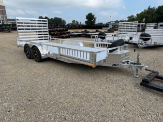 New 2025 Black Rhino LST718A Utility Trailer