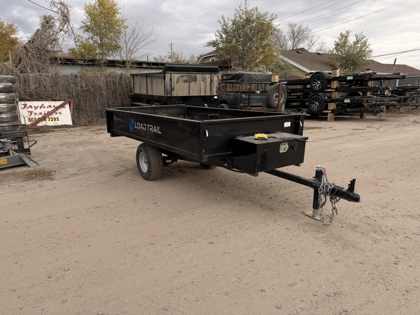 New 2024 Load Trail 4.5-8 Dump 3K Axle