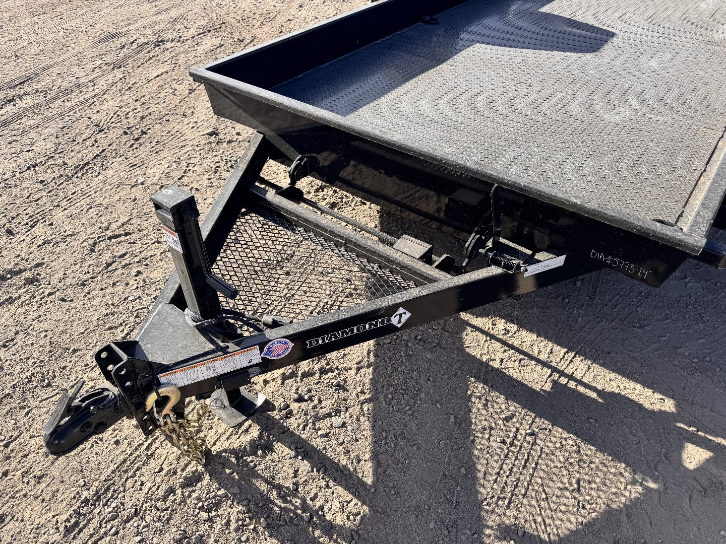 New 2025 Diamond T 6.5-14 Single Axle Tilt
