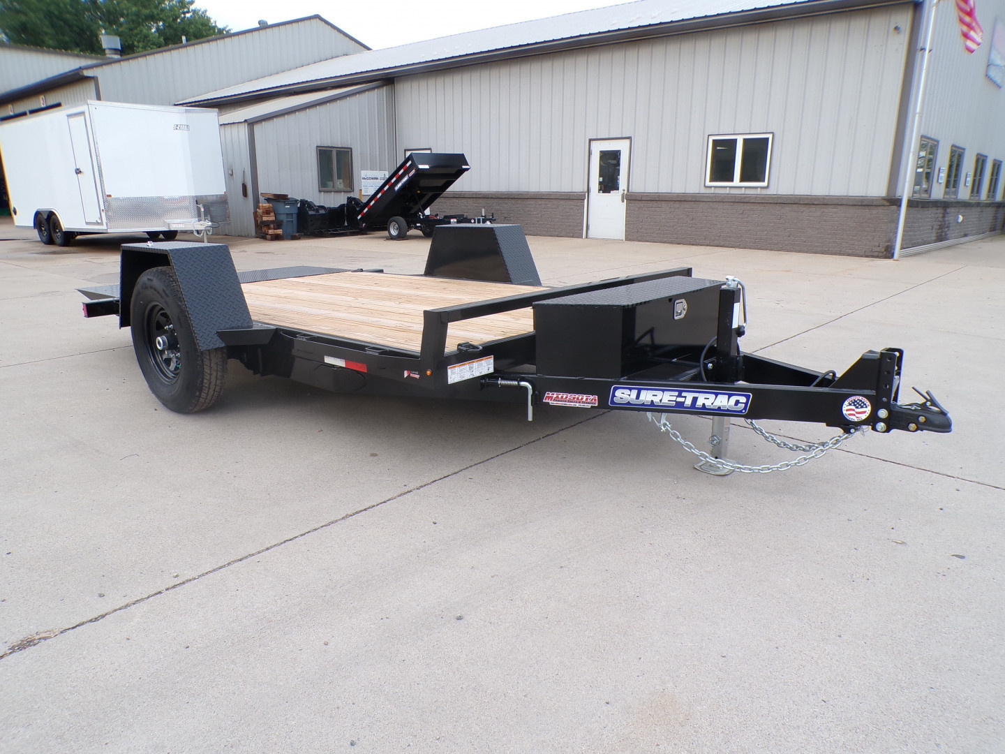 New *2025 Sure-Trac 78 x 12 SA - 7.8K Tilt Trailer - 799