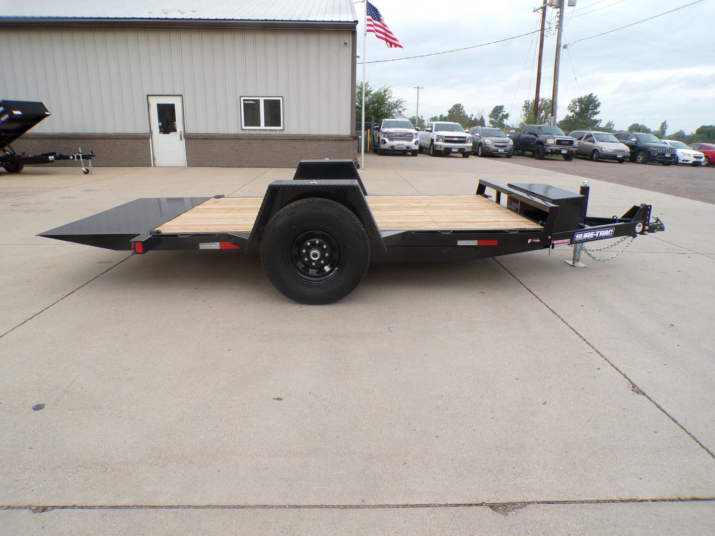 New *2025 Sure-Trac 78 x 12 SA - 7.8K Tilt Trailer - 799