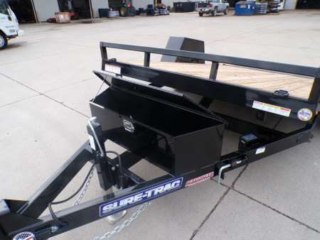 New *2025 Sure-Trac 78 x 12 SA - 7.8K Tilt Trailer - 799