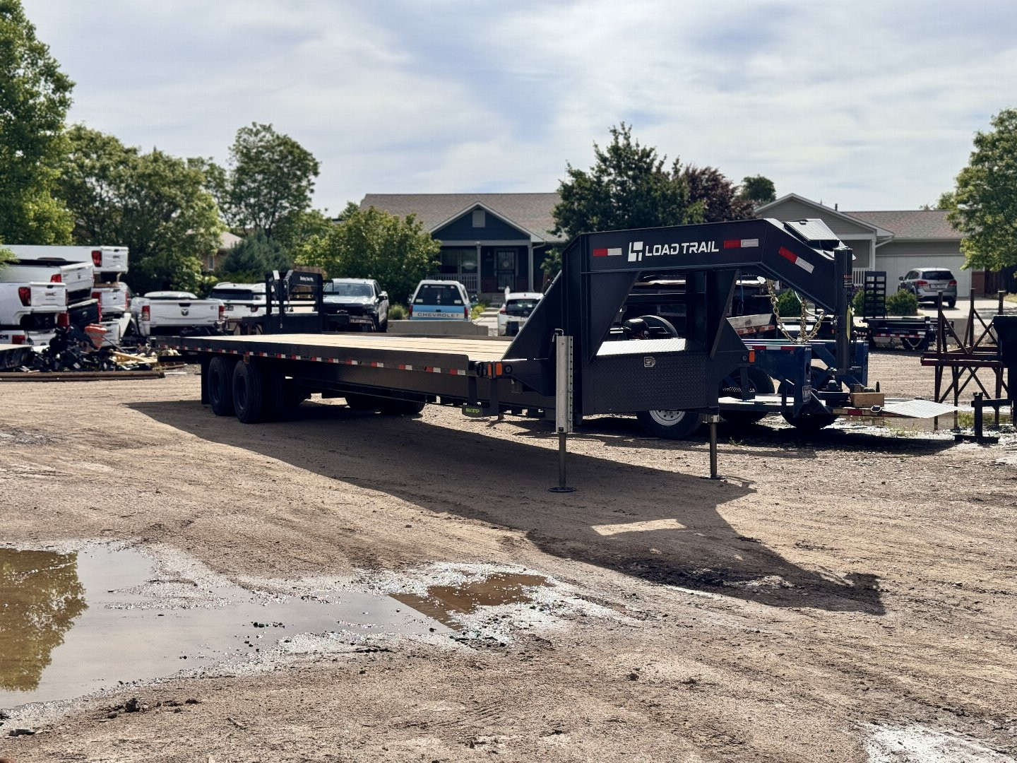 New 2025 Load Trail 8-40 Gooseneck Deckover Tilt 12K axles