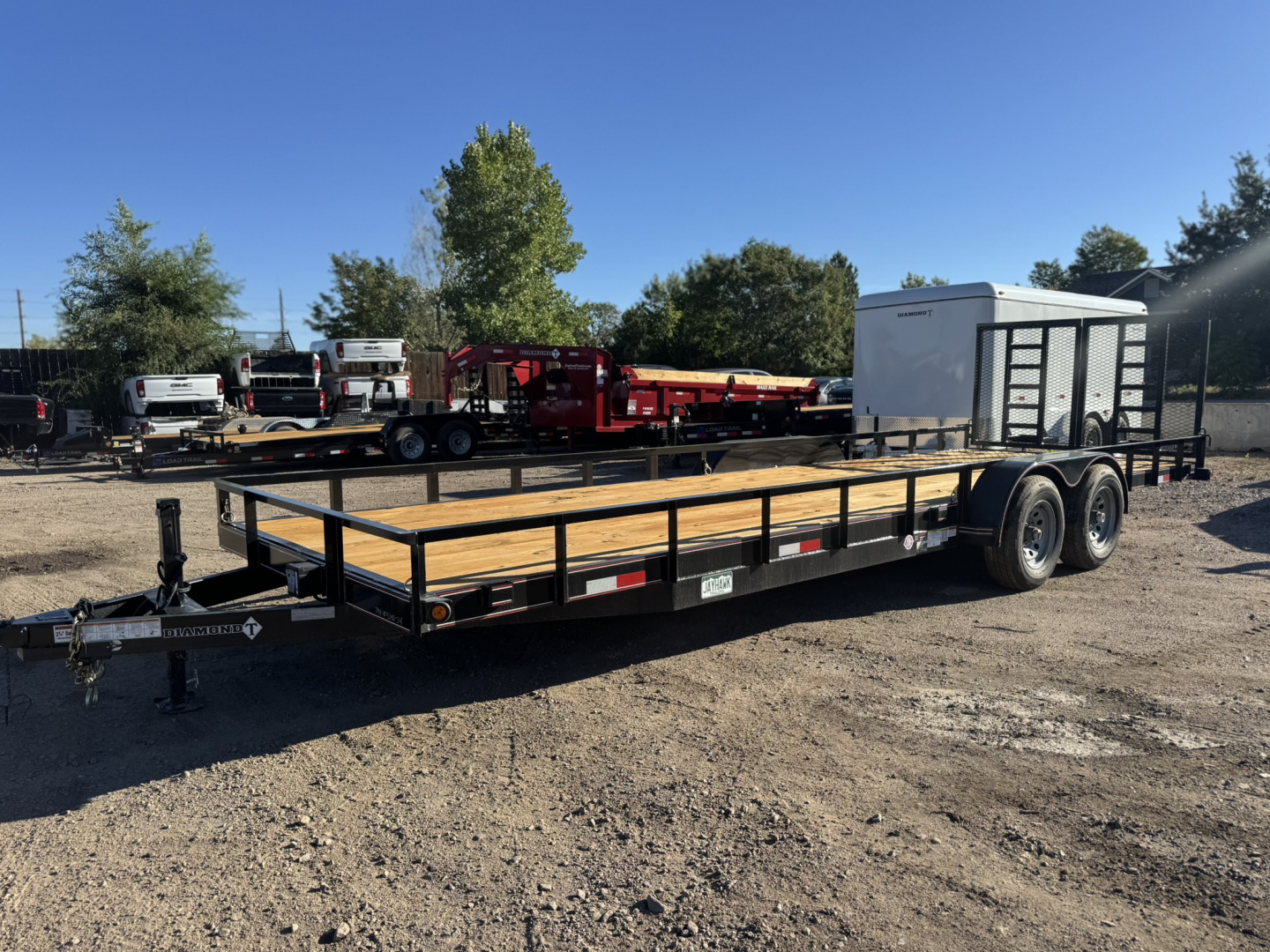 New 2025 Diamond T 7-24 Heavy Ramp Gate Utility 10K GVWR