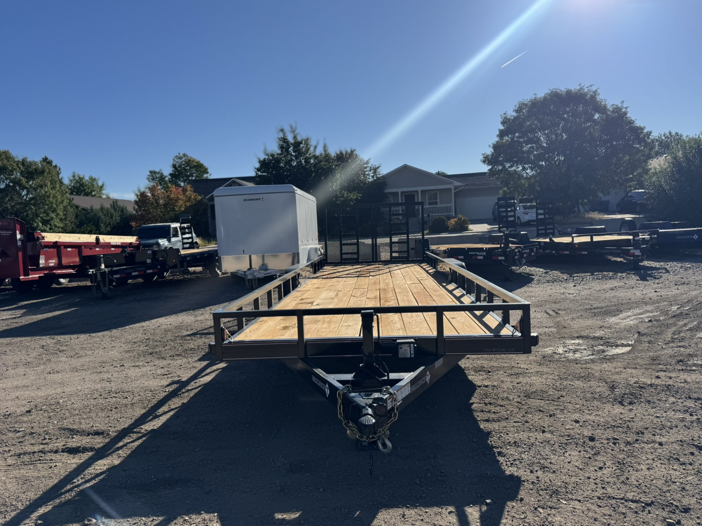 New 2025 Diamond T 7-24 Heavy Ramp Gate Utility 10K GVWR