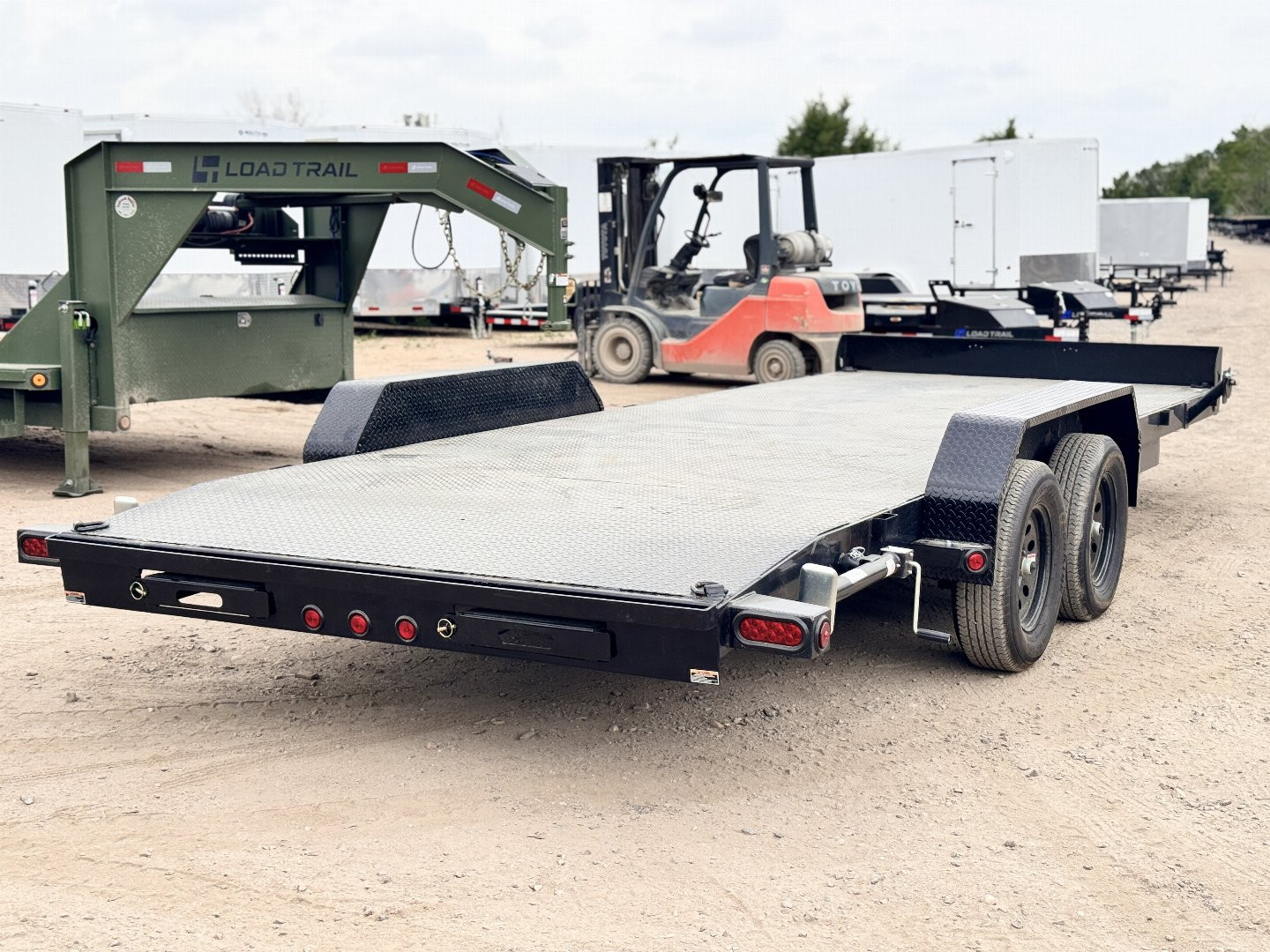 New 2025 Load Trail 7-20 Steel Floor Car Hauler 7K GVWR
