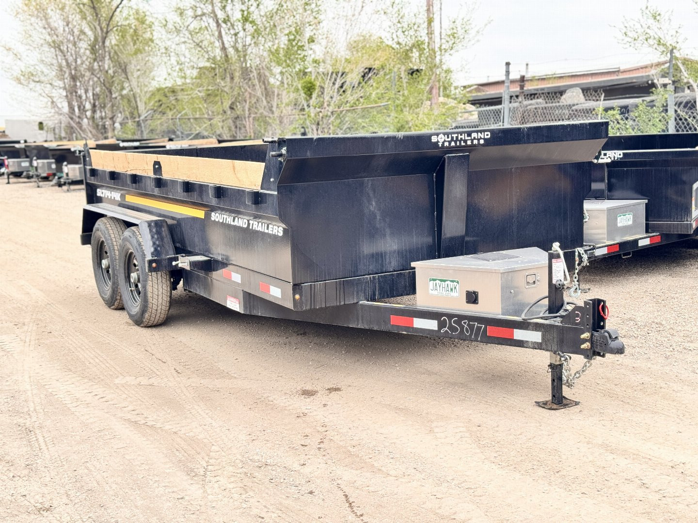 New 2026 Southland Trailers 7-14 Dump 7K Axles SHIPPING DAMAGE