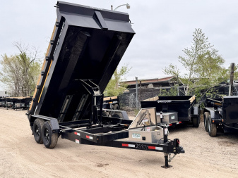 New 2026 Southland Trailers 7-14 Dump 7K Axles SHIPPING DAMAGE