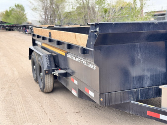 New 2026 Southland Trailers 7-14 Dump 7K Axles SHIPPING DAMAGE