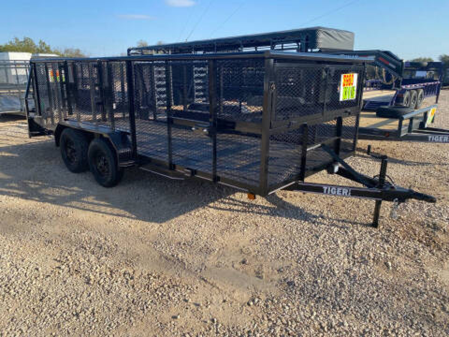 New 2025 Tiger Trailers 83" x 16' Landscape Trailer