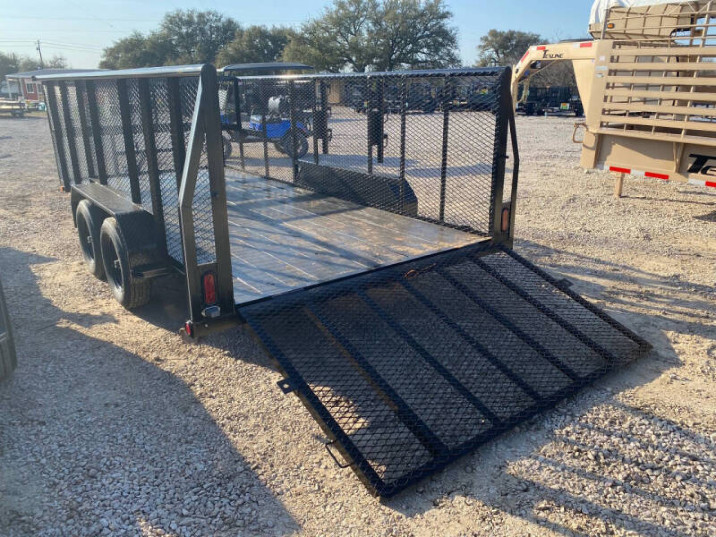 New 2025 Tiger Trailers 83" x 16' Landscape Trailer