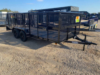 New 2025 Tiger Trailers 83  x 16' Landscape Trailer