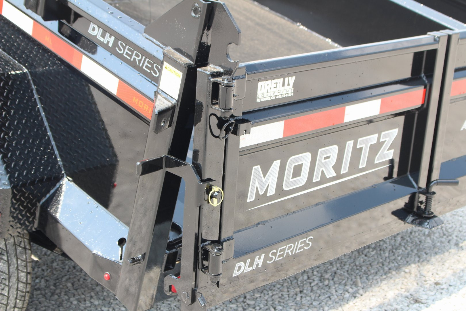 New 2025 Moritz 6' 10" x 12' Heavy Commercial DLH Series Dump Trailer - 14000# GVW