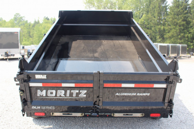 New 2025 Moritz 6' 10" x 12' Heavy Commercial DLH Series Dump Trailer - 14000# GVW