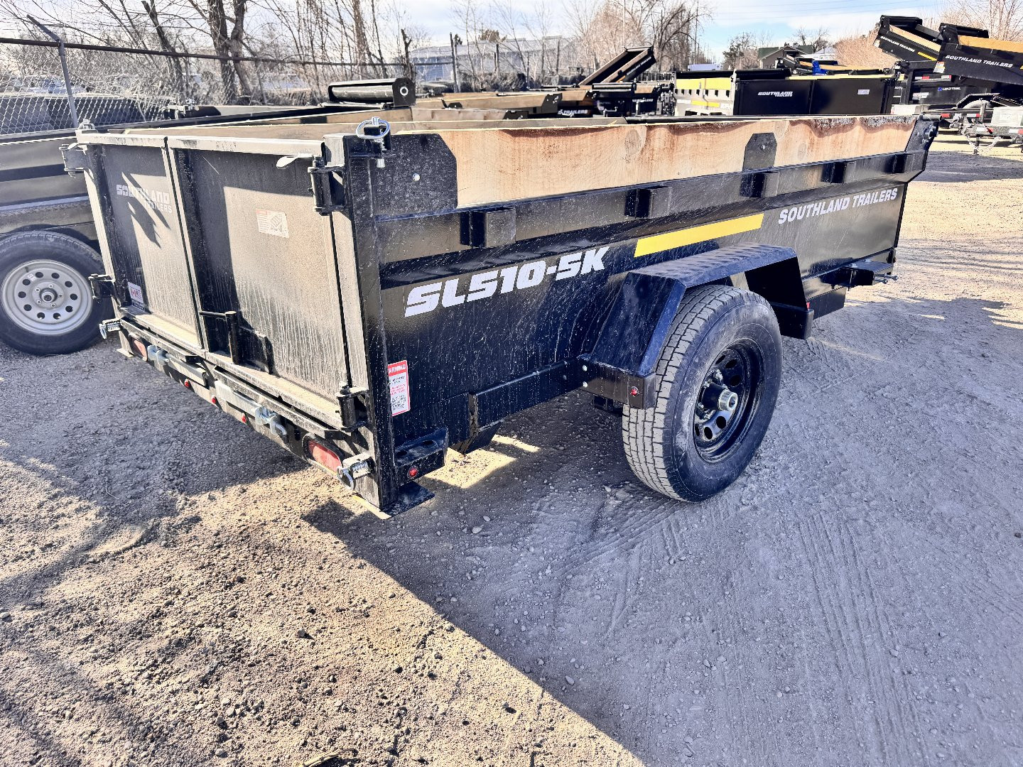 New 2025 Southland Trailers 5-10Dump5K Single Axle