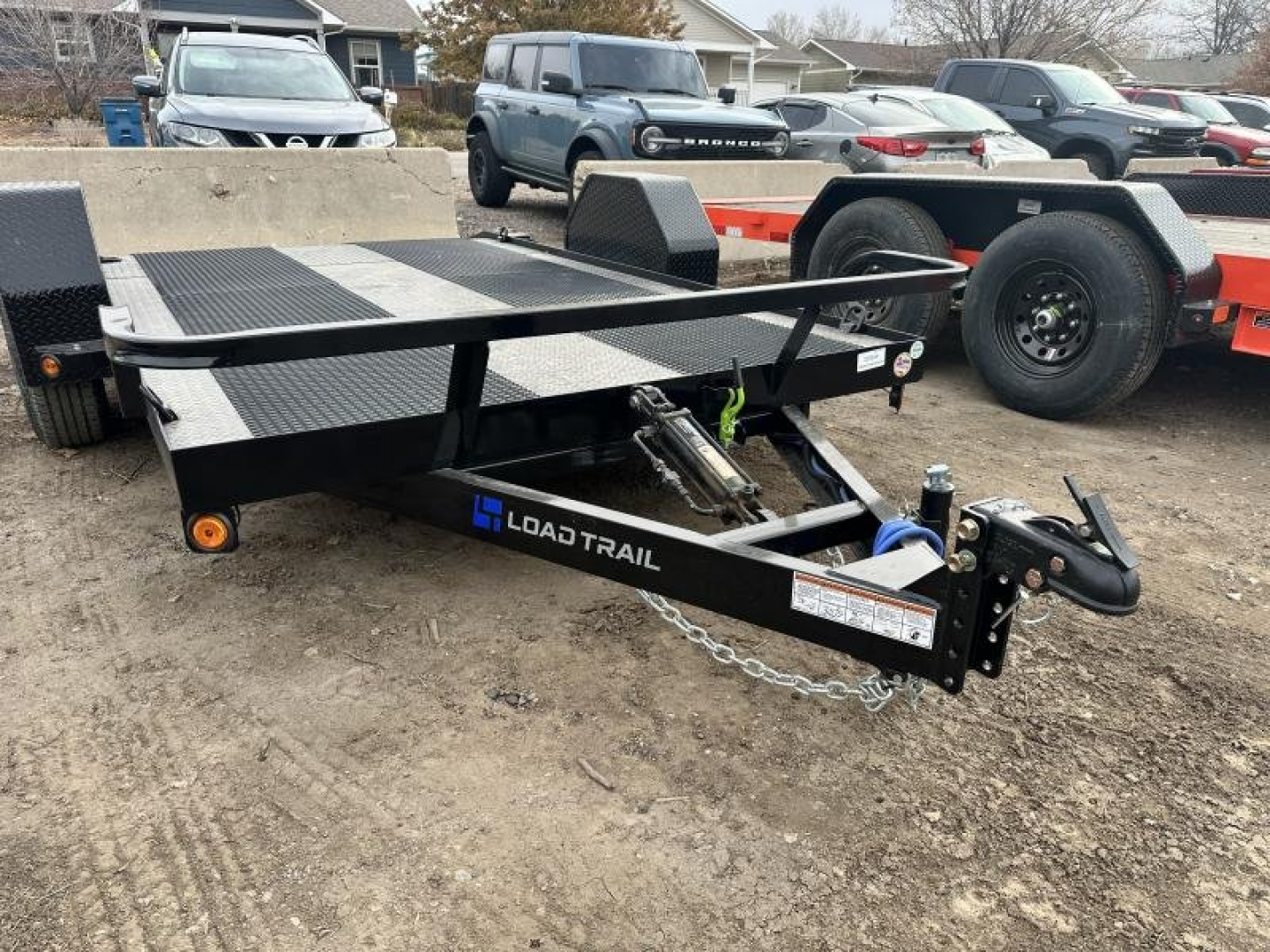 New 2025 Load Trail 6.5-12 Single Axle Tilt deck Equipmet Hauler 7K GVWR