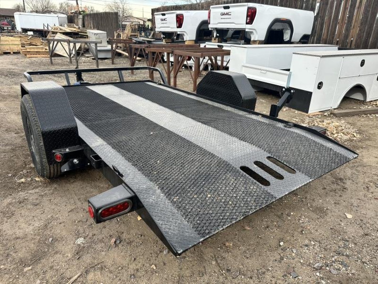 New 2025 Load Trail 6.5-12 Single Axle Tilt deck Equipmet Hauler 7K GVWR