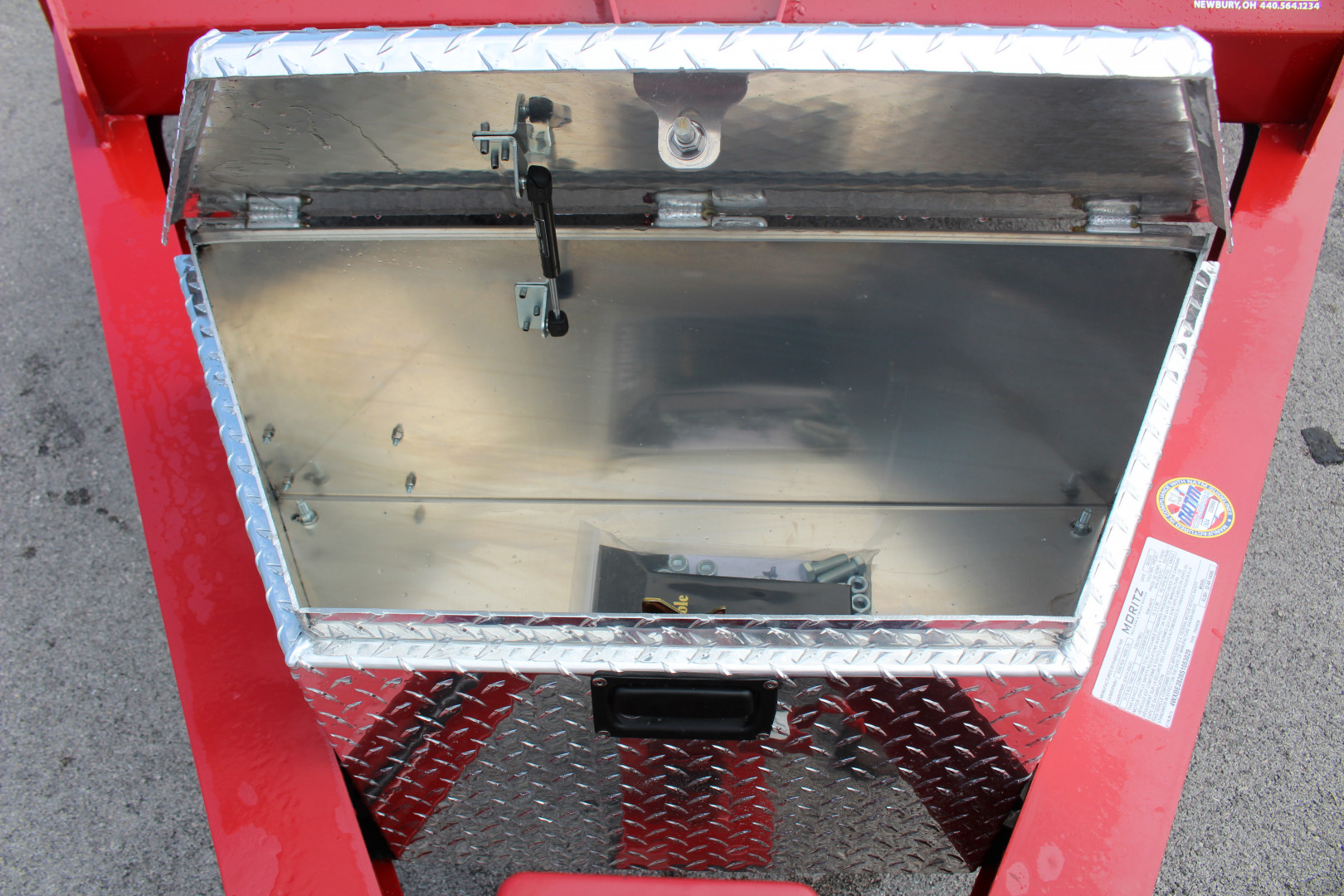 New 2025 Moritz ELBH 7' x 22' Low Pro - Aluminum Ramps - Equipment Trailer - 14000# GVW