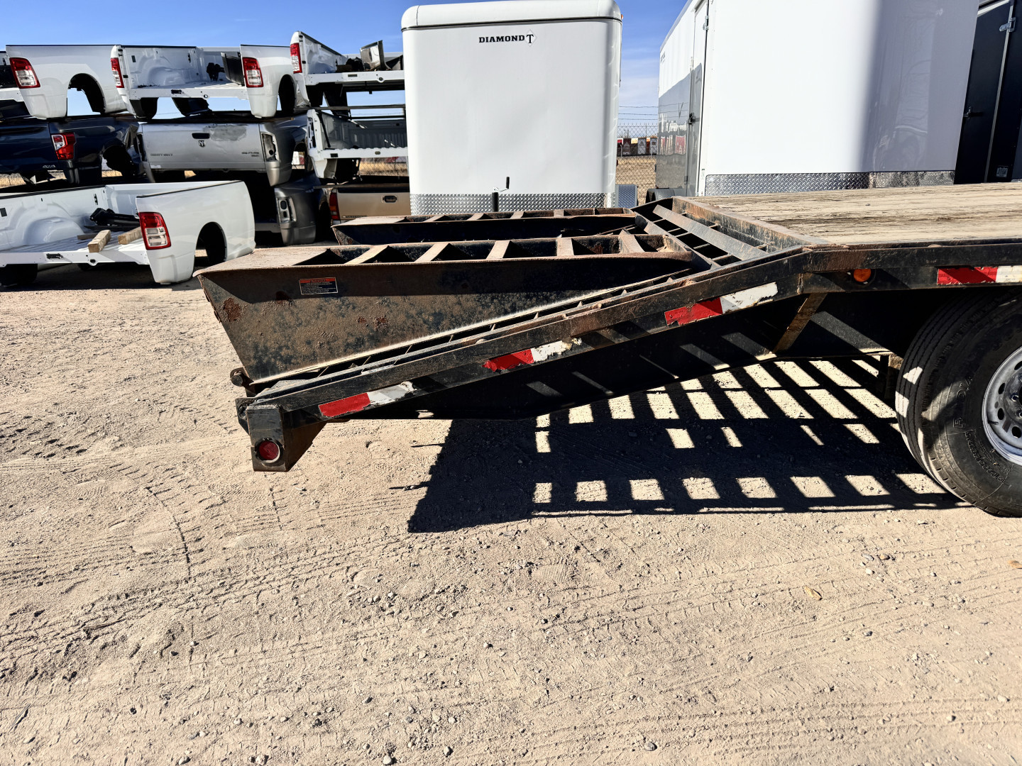 Used 2014 Load Trail 8.5-24DeckOverGooseNeck