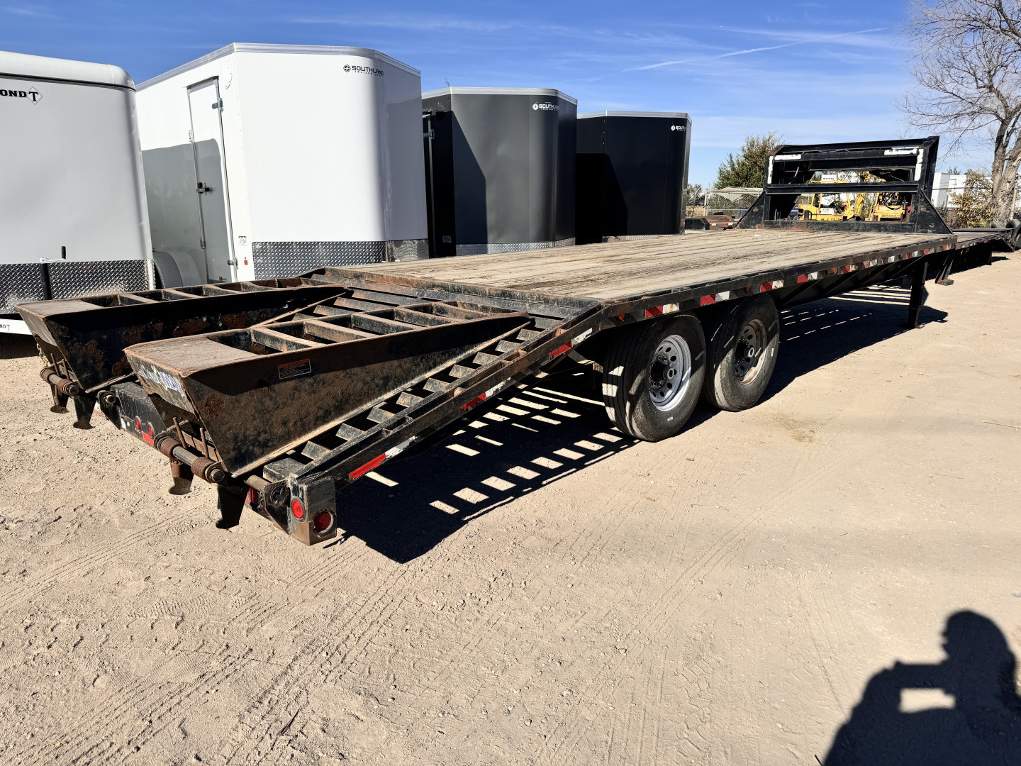 Used 2014 Load Trail 8.5-24DeckOverGooseNeck