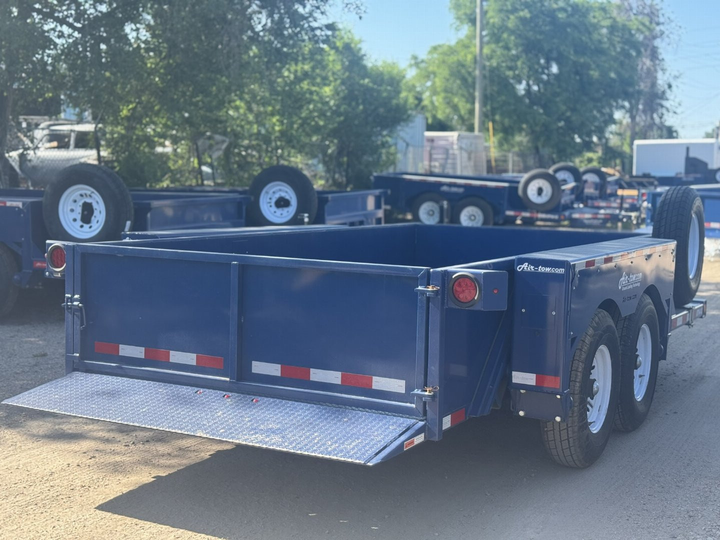 New 2024 Air Tow UT14-12 Drop Deck Trailer