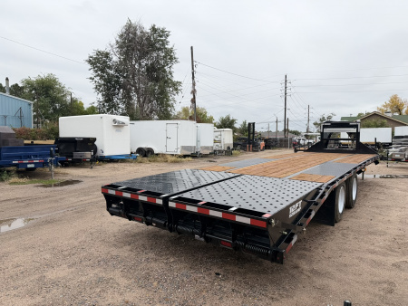 New 2026 Southland Trailers 8.5-28 Engineered Beam Gooseneck W/ Max Ramps 38K GVWR