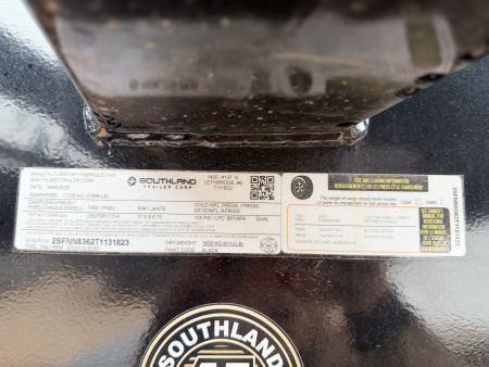 New 2026 Southland Trailers 8.5-28 Engineered Beam Gooseneck W/ Max Ramps 38K GVWR