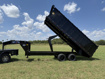 New 2026 Texas Bragg Trailers 7X20 Dual Tandem Dump Trailer