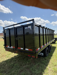 New 2026 Texas Bragg Trailers 7X20 Dual Tandem Dump Trailer